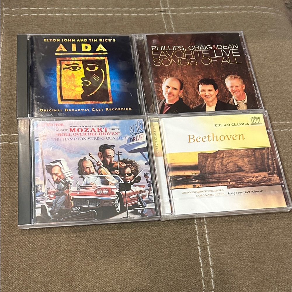 Set of Four Music CDs